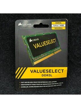 Corsair ValueSelect SO-DIMM 8 GB (2x 4 GB) Dual-Kit, NEW.     #y16